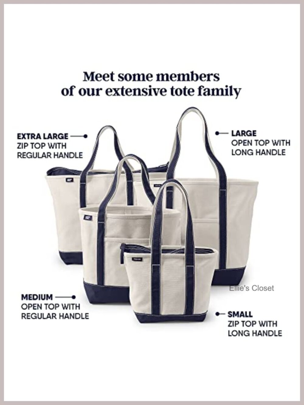Structured Canvas Tote Bag with 5 Pockets, Fits Laptop, Machine Washable - Picture 4 of 4